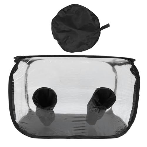 Still Air Box Faltbar, Professionelle PVC Pilzzuchtzelt 80x50x50cm, Klare Luftdichte Kammer - Hygienisch, Edelstahl Halterung, Ideal Für Mikrobiologie Und Pilzzucht Still Air Box Faltbar, Professionelle PVC Pilzzuchtzelt 80x50x50cm, Klare Luftdichte Kammer - Hygienisch, Edelstahl Halterung, Ideal Für Mikrobiologie Und Pilzzucht von QWUUYEC