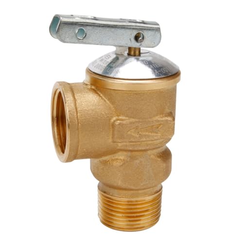 Temperatur - Druck - Sicherheitsventil 3/4 NPT, 150PSI, Messing, Wassererhitzer Warmwasserspeicher - Sicherer Schutz, Hohe Temperatur - Und Druckbeständigkeit, Für Tankwassere Temperatur - Druck - Sicherheitsventil 3/4 NPT, 150PSI, Messing, Wassererhitzer Warmwasserspeicher - Sicherer Schutz, Hohe Temperatur - Und Druckbeständigkeit, Für Tankwassere von QWUUYEC
