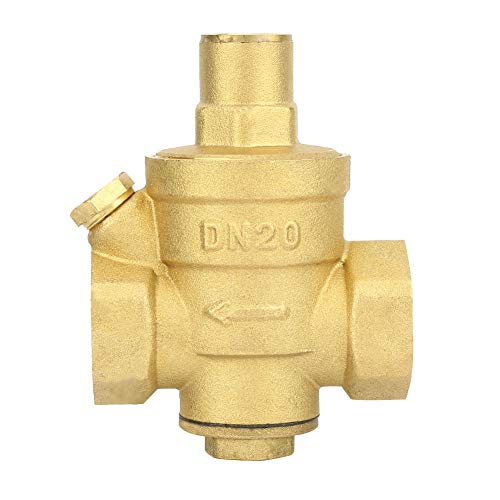 Wasserdruckregler - Langlebige Messingkonstruktion, Anti -Altern und hohe Versiegelung für die horizontale Rohrinstallation in Sanitärsystemen von QWUUYEC