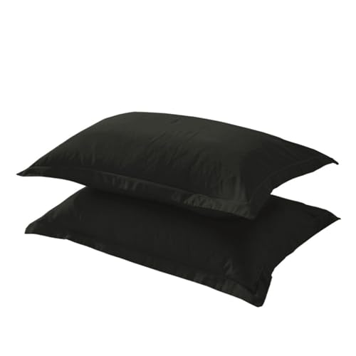 Kissenbezug 2pc Baumwolle einfarbig reaktiv gefärbt Stoff Kissenbezug Verschiedene Größen(Color 1,50x90cm) von QWWQYDY