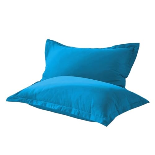 Kissenbezug 2pc Baumwolle einfarbig reaktiv gefärbt Stoff Kissenbezug Verschiedene Größen(Color4,50x90cm) von QWWQYDY