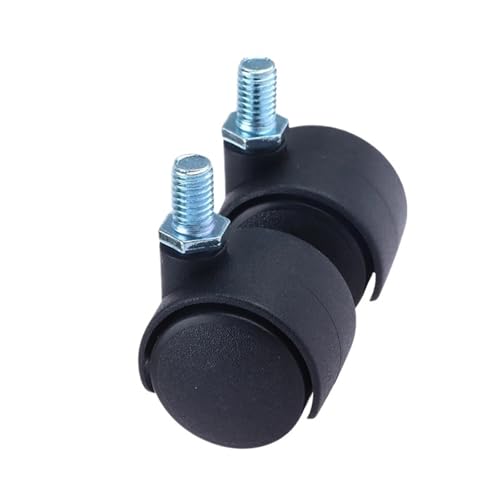 Schwerlastrollen 1 paar zoll Universal Rad Swivel Caster Roller Möbel Büro Stuhl Mit Bremse for Gepäck Zubehör(A 2Pair) von QWWQYDY