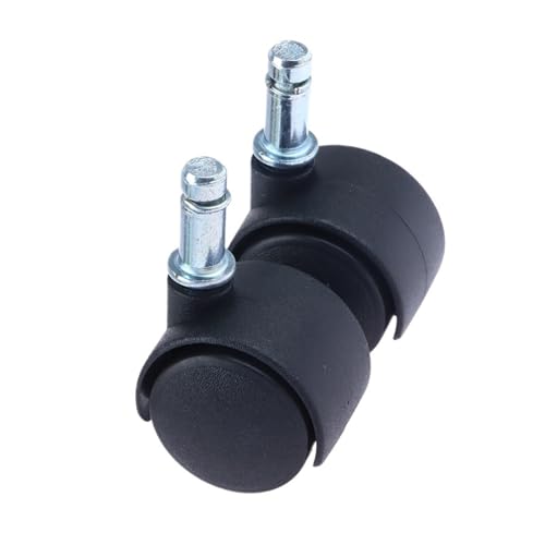 Schwerlastrollen 1 paar zoll Universal Rad Swivel Caster Roller Möbel Büro Stuhl Mit Bremse for Gepäck Zubehör(C 2Pair) von QWWQYDY