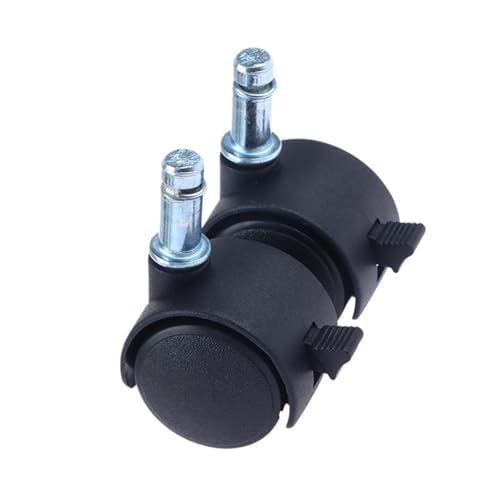 Schwerlastrollen 1 paar zoll Universal Rad Swivel Caster Roller Möbel Büro Stuhl Mit Bremse for Gepäck Zubehör(F 2Pair) von QWWQYDY