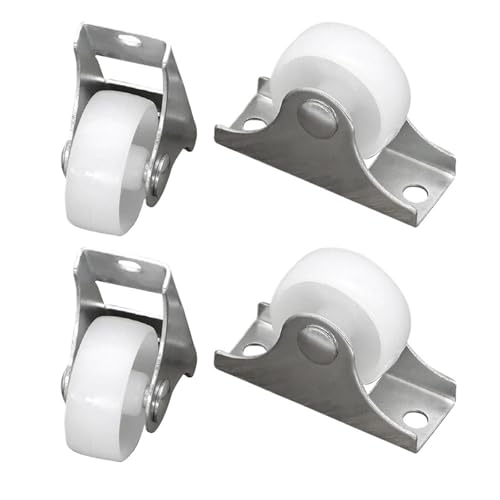 Schwerlastrollen 4 Stück Feste Lenkrollen 25,0 mm Kleines Rad Lenkrolle Möbel Gummi Nicht drehbar Trolley for Ersetzen Schwerlastrollen 4 Stück Feste Lenkrollen 25,0 mm Kleines Rad Lenkrolle Möbel Gummi Nicht drehbar Trolley for Ersetzen von QWWQYDY