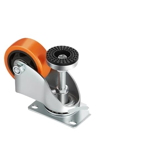 Schwerlastrollen 4 stücke Nivellierrollen 3 Zoll Durchmesser 360 Grad Schwenkrollen Einstellbar Mit Füßen for Werkbank Maschinenmöbel Schwerlastrollen 4 stücke Nivellierrollen 3 Zoll Durchmesser 360 Grad Schwenkrollen Einstellbar Mit Füßen for Werkbank Maschinenmöbel von QWWQYDY