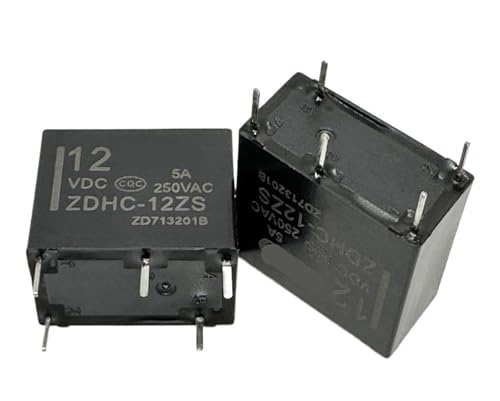 1PC ZDHC-12ZS (33FC-Coil:12V-5A) Relay 5pins QWZBEIRUK von QWZBEIRUK
