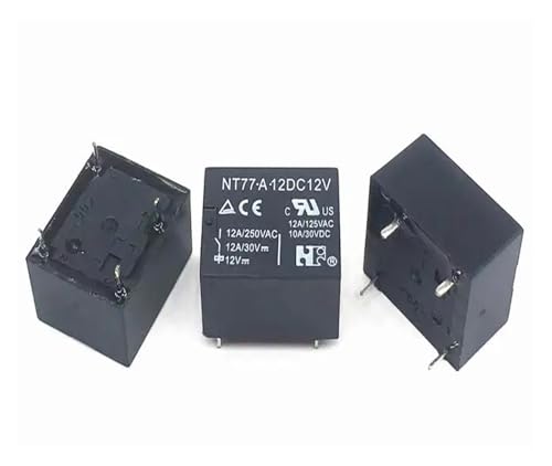 1pc NT77-A-12DC12V (12F-12V-12A) Relay 4pins QWZBEIRUK von QWZBEIRUK
