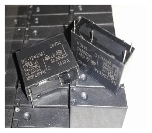 1pc RC-124DM1 24V (46F-12V/24V-5A) Relay 4 pins QWZBEIRUK von QWZBEIRUK