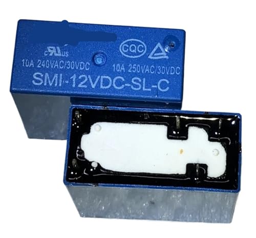 1pc SMI-12VDC-SL-C (14F-1C-5P-12V-10A) Relay 5pins QWZBEIRUK von QWZBEIRUK