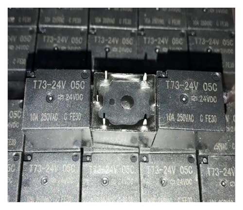 1pc T73-24V 05C (T73-1C-24V-10A-1Kohm) Relay 5pins QWZBEIRUK von QWZBEIRUK