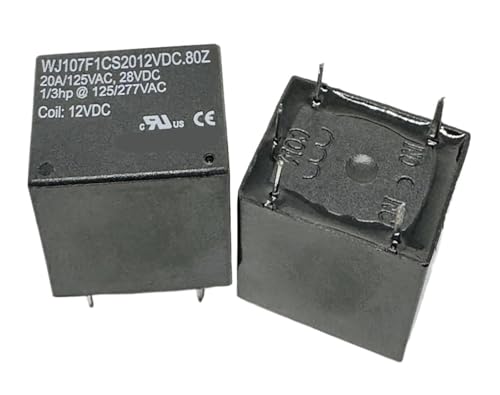 1pc WJ107F1CS2012VDC.80Z (T73-1C-12V-20A-180ohm) Relay 5 pins QWZBEIRUK von QWZBEIRUK
