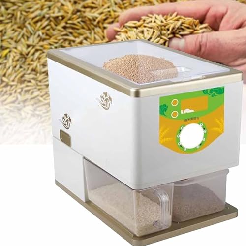 QXIUDDYS Weizen-Getreide-Schälmaschine, Elektrische Haushalts-Reismühle, 260 W Paddy-Schälmaschine, Automatischer Schäl-Reisschäler Für Getreideweizen-Getreide von QXIUDDYS