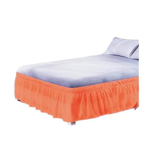 Bettrock,Betthusse,Bed Skirt Bettrock for Queensize-Bett, weiß, Betthemd ohne Oberfläche, Gummiband, Einzelbett, Queensize-Bett, Kingsize-Bett, einfach anzuziehen und auszuziehen, Bettrock mit Staubrü Bettrock,Betthusse,Bed Skirt Bettrock for Queensize-Bett, weiß, Betthemd ohne Oberfläche, Gummiband, Einzelbett, Queensize-Bett, Kingsize-Bett, einfach anzuziehen und auszuziehen, Bettrock mit Staubrü von QXYOGO