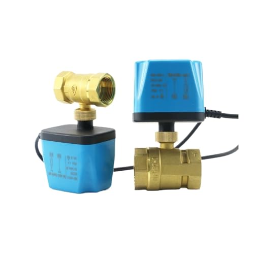 1/2 "3/4" 1 "2" normalerweise geschlossener motorisierter Kugelhahn 220 V 12 V 24 V 2-Draht-Messing-Elektromagnetventil DN15 DN20 DN25 DN32(2",AC220V_NORMALLY CLOSED) von QXYSLHKC