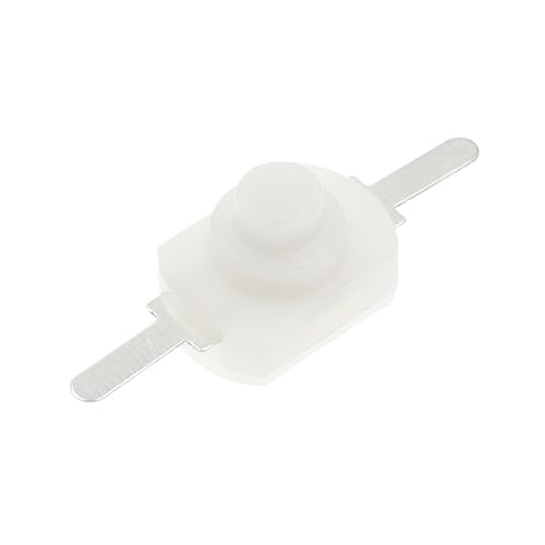 10 STÜCKE 12 * 8 MM DC 30 V 1A Ein Aus-druckschalter for Taschenlampe 1208YD Selbsthemmend(WHITE) von QXYSLHKC