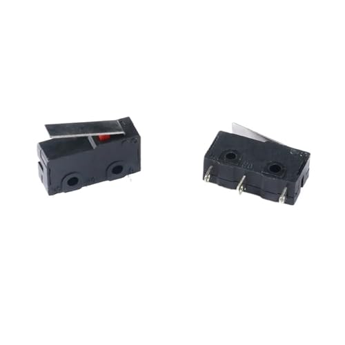10 Stücke Mi-ni MicroLimit Schalter NO NC 3 Pins PCB Terminals SPDT 5A 125V 250V 29mm Roller Arc hebel Snap Action Push Mikroschalter(16mm Lever) von QXYSLHKC