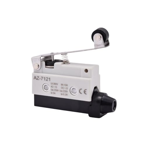 10A 250V AZ Wasserdichter Mikroschalter Reise-Mikro-Endschalter Kleiner horizontaler Rollenhebel AZ-7312 AZ-7311 AZ-7121 AZ-7310 TZ(AZ-7121) von QXYSLHKC