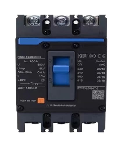 10A-630A MCCB NXM-Serie 3P 4P Kompakt-Leistungsschalter EZC100 NSX100 NSX100F EZC100F EZC100H 100A 125A 250A 630A(4P,350A) von QXYSLHKC