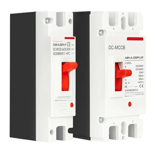 1PCS DC 300V 600V Case Circuit Breaker MCCB Schutz Schalter Protector for Solar Photovoltaik PV 125A 250A(2P,250A) von QXYSLHKC