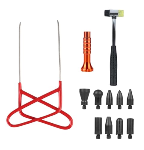 2-16 stücke Auto Dent Puller Stange Haken Hammer Tür Dent Ding Hagel Fix Entfernung Reparatur Werkzeuge Wartung Set Zubehör(12PCS) von QXYSLHKC