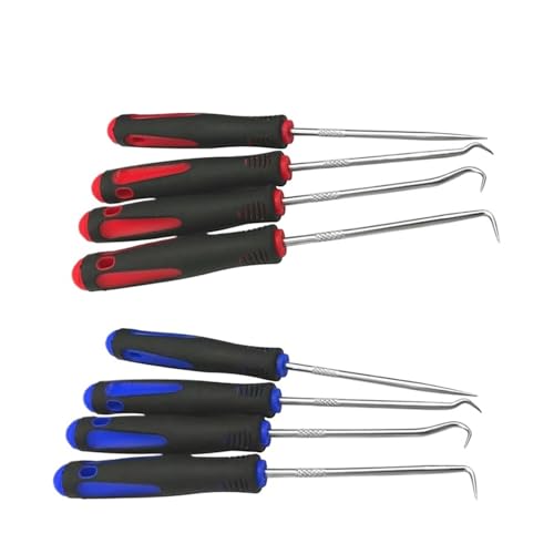 4 Teile/satz Auto Öl Dichtung Schraubendreher Set Auto Auto Öl Dichtung O-Ring Dichtung Dichtung Pick Puller Remover Pick Haken werkzeuge Auto Reparatur Werkzeug(4pcs red) von QXYSLHKC