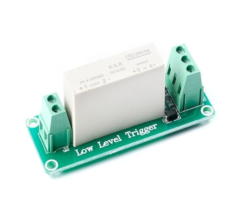 5A 1 2 Kanal Weg 5V/12V/24V Relais Modul Low Level Trigger Solid State Relais DC Control Board DC Einphasig Gerät(1 Channel 24V) von QXYSLHKC