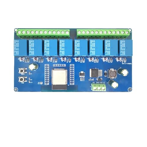 8-Kanal-Relaismodul 12V Things Home Fernbedienungsschalter Telefon-APP ESP32-WROOM-32E BLE Wireless-Modul von QXYSLHKC