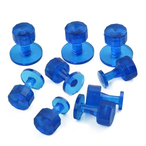 9 stücke Auto Dent Reparatur Werkzeuge Paintless Dent Puller Kit Auto Körper Farbe Saugnapf Klebstoff Blau Kleber Tabs von QXYSLHKC