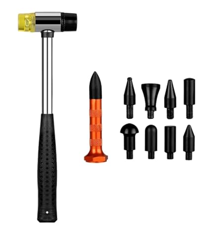 Auto-Dellen-Reparatur-Werkzeug, lackfreie Dellen-Reparatur, Tap Pen, Dellen-Entfernungs-Kit, Auto-Abflachungsstift, Hagel-Dellen-Entfernung(Tap down Kit) von QXYSLHKC