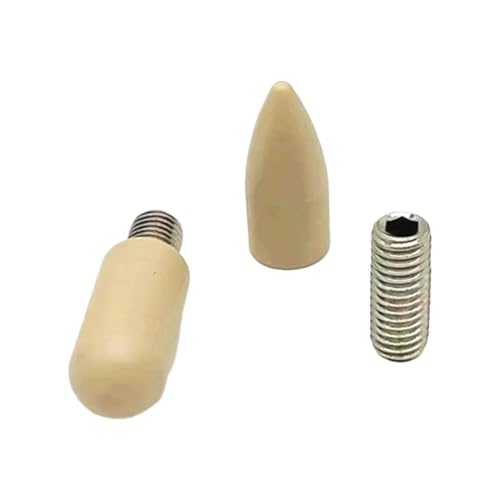 Auto Dent Wartung Reparatur KnocksTools Tapper Hammer Köpfe Spitze Geeignet for Auto Body Dent Reparatur Werkzeug 1 Paar X37F(PEEK) von QXYSLHKC