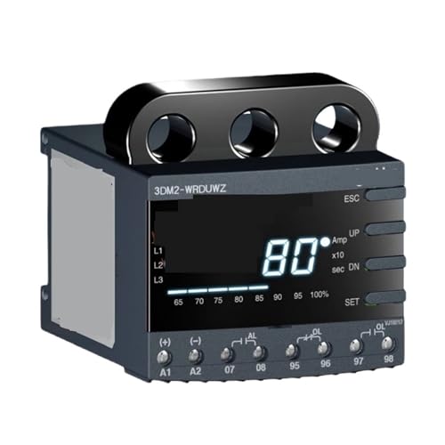 EOCR3DM2 Digitalanzeige elektronisches Überstromrelais Motorschutz 3DM2-WRDUWZ 3DM2-WRDUHZ -WRDBWZ -WRDBHZ(3DM2-WRDBHZ) von QXYSLHKC