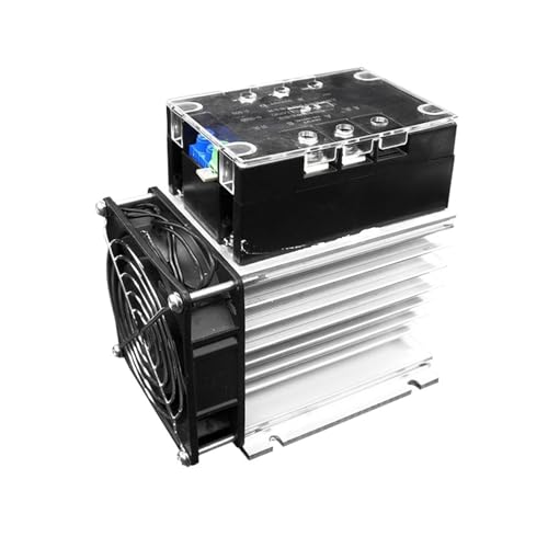 Einphasiger intelligenter Motor-Softstarter, Softstart-Modul, langsamer Start for Wasserpumpen-Motormodul mit Lüfterkühler(SSR-200WA-R1(8KW)) von QXYSLHKC