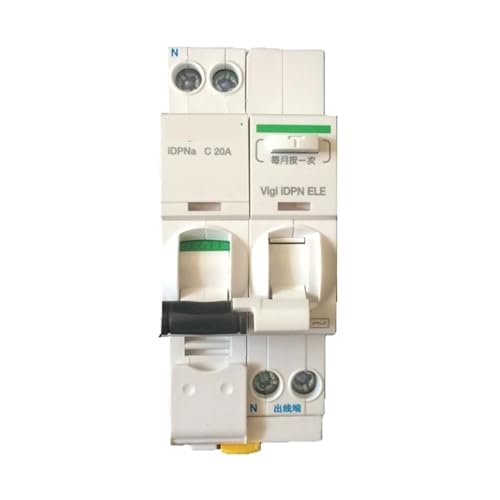 Elektrischer MCB iDPNa 1P+N Leistungsschalter mit 30mA Leckageschutz Vigi iDPN ELE 6A 10A 16A 20A 25A 32A 40A(25A) von QXYSLHKC