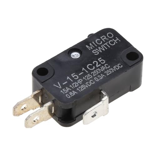 KW7-0C AC125V/250V 15A NO/NC SPDT Druckknopf Mikro-Endschalter Fußschalter for Mikrowellenherde Elektroherde KW7-0C AC125V/250V 15A NO/NC SPDT Druckknopf Mikro-Endschalter Fußschalter for Mikrowellenherde Elektroherde von QXYSLHKC