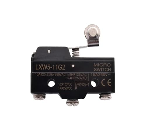 LXW5-11N1 LXW5-11G2 Z-15G LXW5 M-icro Grenze Reise Schalter Horizontale Dreh Roller Lever Arm Scharnier 3 Schraube Terminal Mikroschalter(LXW5-11G2) von QXYSLHKC