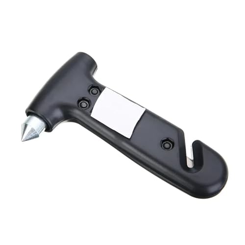 Notfall-Autohammer, Glasbruch-Fenster-Flucht-Sicherheits-Fluchtmesser, Auto-Notwerkzeug, Sicherheitsgurtschneider, Fensterbrecher(1 PCS) von QXYSLHKC