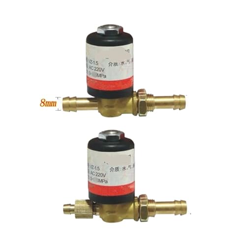 SVZ-1.5 VZCT-2.2 Magnetventil 0-0.8Mpa Argon-Lichtbogenschweißgerät AC DC 24V 36V 220V 2-Positionen-2-Wege-Magnetventil(Without buckle,DC24V_SVZ-2.2) von QXYSLHKC