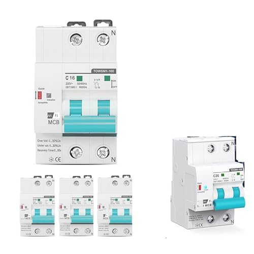 TOWSM1 100 Intelligenter Wiedereinschalt-Leistungsschalter for ferngesteuerten Überlast- und Kurzschlussschutz(100A) von QXYSLHKC