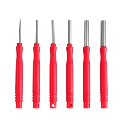 Werkzeugsatz for Entfernen von Klemmen, Klemmenauswerfer for Autos, Stiftauszieher-Werkzeug for Lösen elektrischer Kabelverbinder(6pcs) von QXYSLHKC