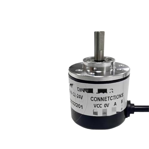1 STÜCK Inkrementeller Drehgeber Vollwelle hochpräzise AB zweiphasige 100-1024 Impulsleitung 1 Meter lang(Pulse 1000,PNP 12-24V) von QYCWHXVDF
