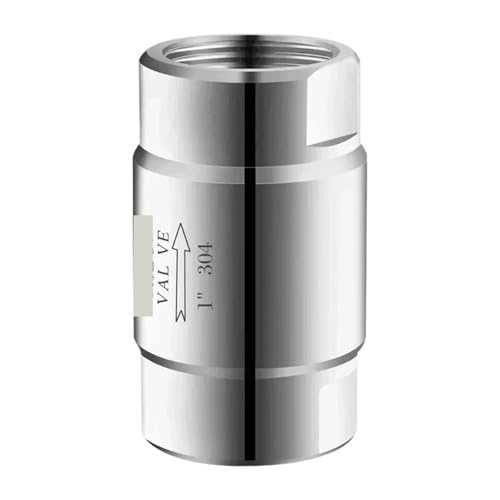 1 stück 1/8 "1/4" 3/8 "1/2 3/4" 1 "BSPT Innengewinde 304 Edelstahl Rückschlagventil Hochdruck Einweg-rückschlagventil(BSP1I2_BSP THREAD) von QYCWHXVDF
