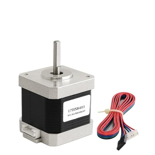 1 stück 17HS8401 4-Leiter 17 12 V Schrittmotor 52N.CM 48 MM 1.8A 42 Motor for 3D Drucker Schrittmotor Nema17(17HS8401-D x3pcs) von QYCWHXVDF