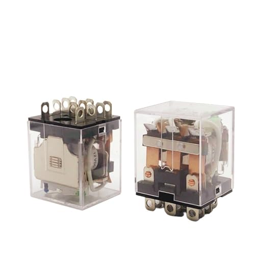 1 stücke kleine spule allgemeine elektromagnetische zwischen relais 10A 250V 3NO-3NC HH63P LY3NJ 11pin schalter 12/24V AC 220V relay12v(AC110V) von QYCWHXVDF