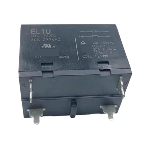 1 teile/los relais: EL1U SPULE 12VDC leistungsrelais 12V 4pins 30A 277VAC von QYCWHXVDF