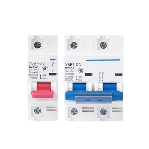 1P 2P Leistungsschalter 80A 100A 125A 150A 200A 250A 12V 24V 36V 48V 60V 72V 120V Leistungsschalter for Solarzellen RV-Batterie(1P,200A) von QYCWHXVDF