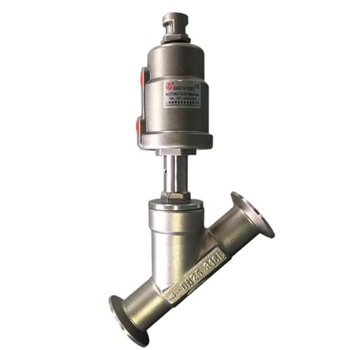 1pc DN50 Pneumatische Schnell-installieren Winkel Ventil 16bar 304 Edelstahl SteelAngle Ventil PTFE Abdichtung(Normally Open,Double Acting) von QYCWHXVDF
