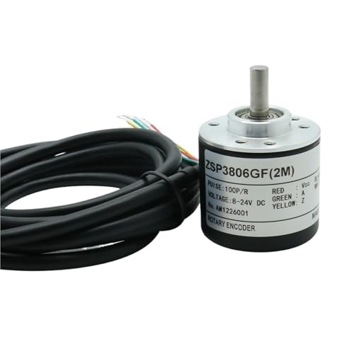 1pc Inkrementaler Drehgeber ZSP3806 2-Phasen-Welle 6mm Encoder for industrielle Automatisierungsgeräte(1800PPR,Drive output 5V) von QYCWHXVDF