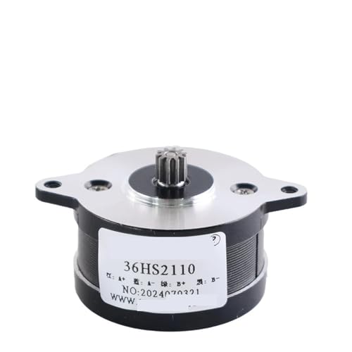 1pc Motor 1,0 A 1,6 V ≥ 120 mN.m 36HS2110 2-Phasen-4-Leiter-Rundmotor 3D-Druckerzubehör Nema14 Schrittmotor(36HS2110X3PCS) von QYCWHXVDF