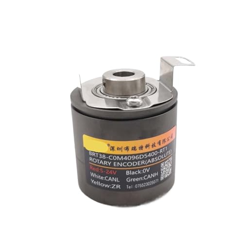 1pc Wasserdicht Drehwinkel Encoder Singleturn SSI CAN RS485 IP68 Hohe Präzision(8mm blind hollow,SSI-12bit) von QYCWHXVDF